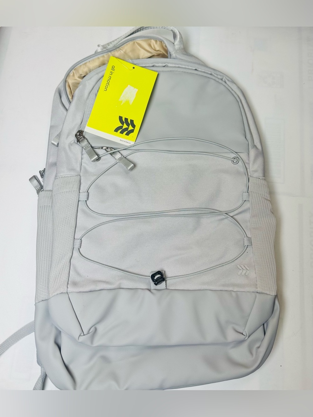 All in motion backpack -gray